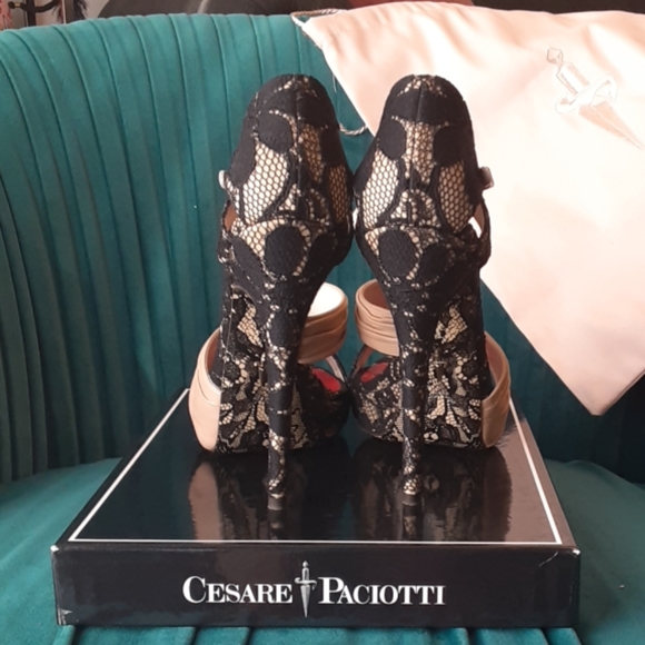 Cesare Paciotti high heels sandals size 39 - Picture 2 of 7